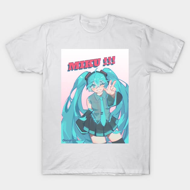 miku T-Shirt by teexpoon